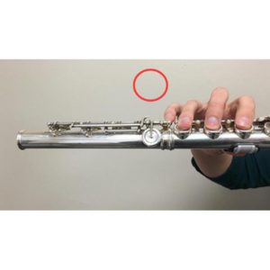 Flute Thumb Port 輔助器幫助大拇指放置在正確位置上