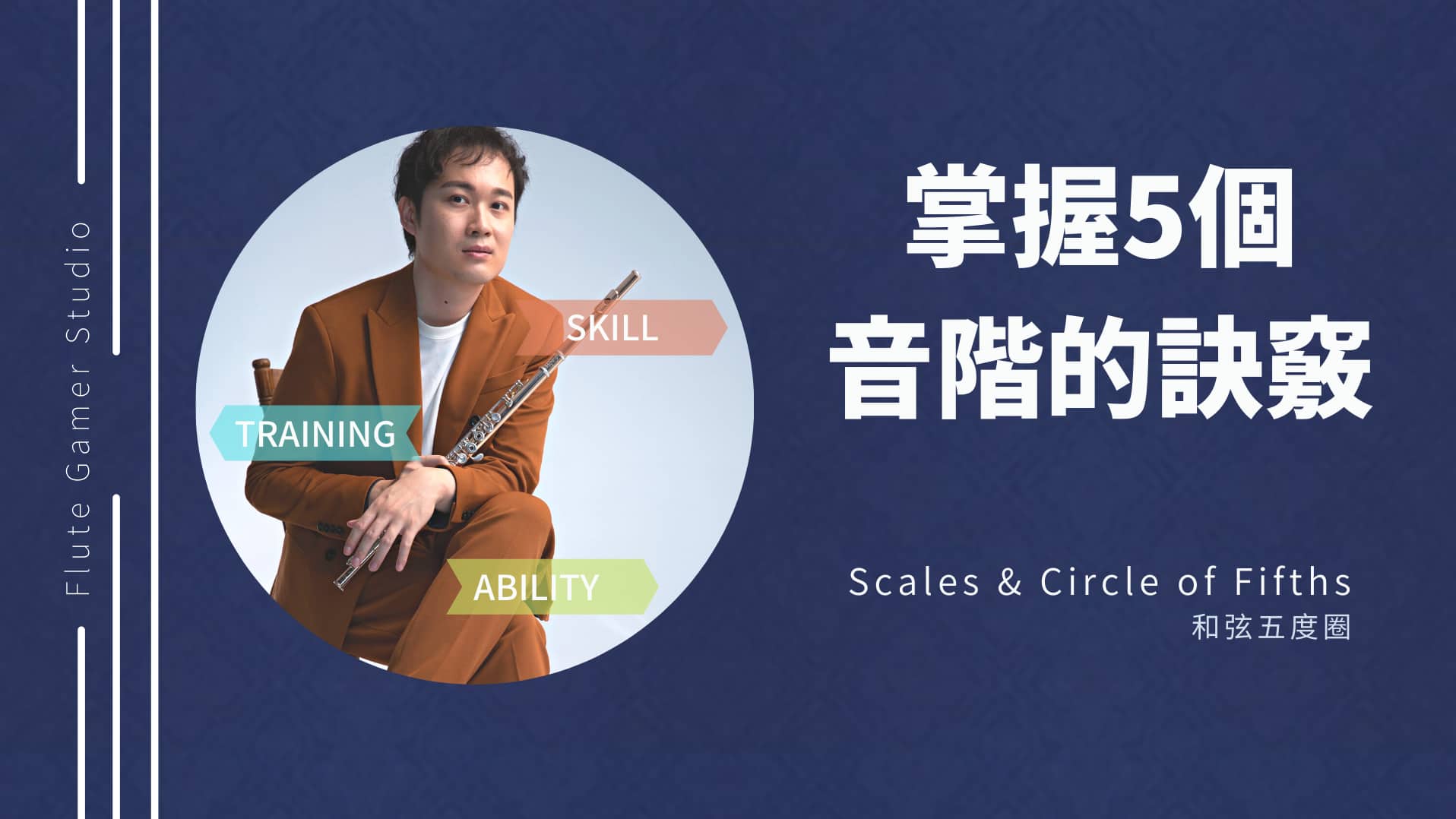 掌握5個音階的訣竅 和弦五度圈 長笛玩家工作室