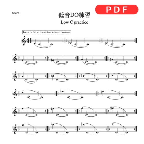 Cover低音Ｃ練習
